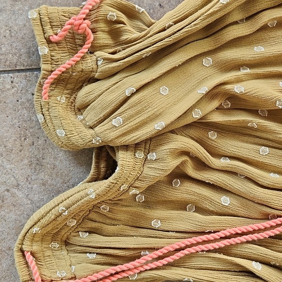 NWOT...FYree People Bohemian Olive Green Wide-Leg Pants - Picture 10 of 15